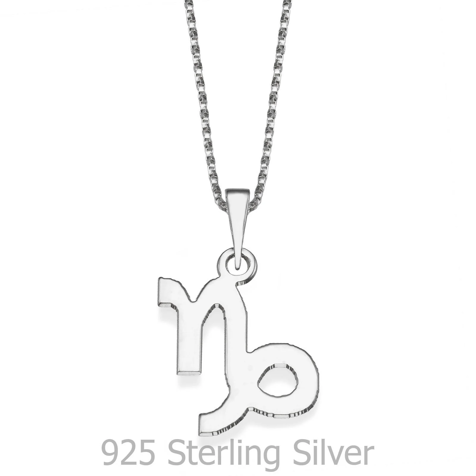 תליון ושרשרת מכסף אמיתי 925 - גדי